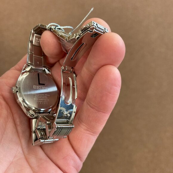 Women's Seiko Blue Dial Stainless Steel Watch - Picture 5 of 7